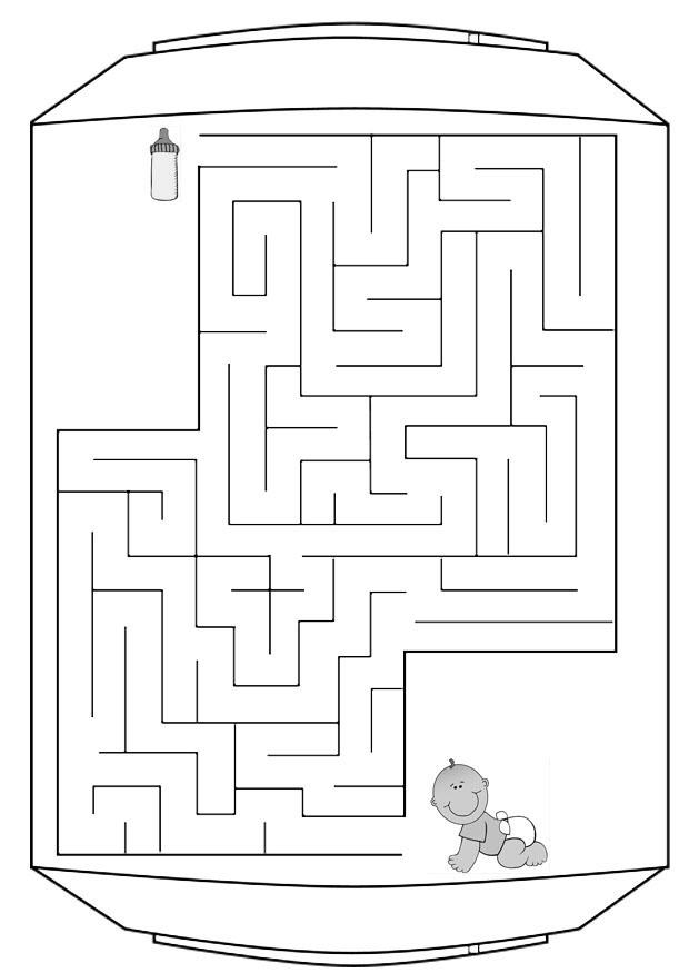 Coloriage labyrinthe