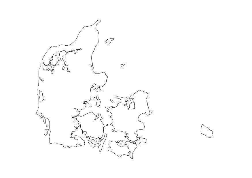 Coloriage le danmark