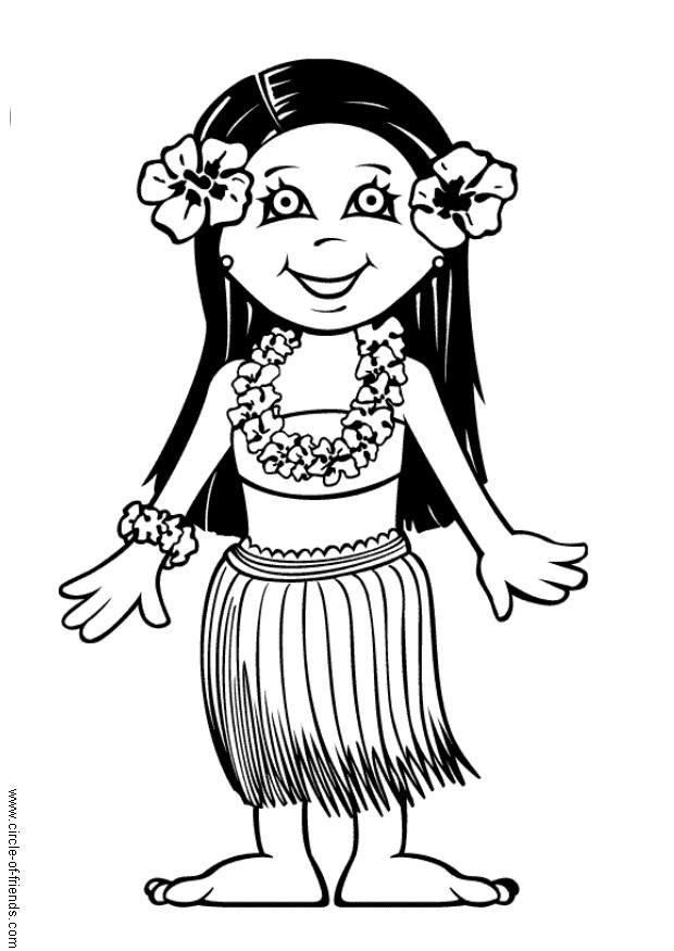 Coloriage leilani