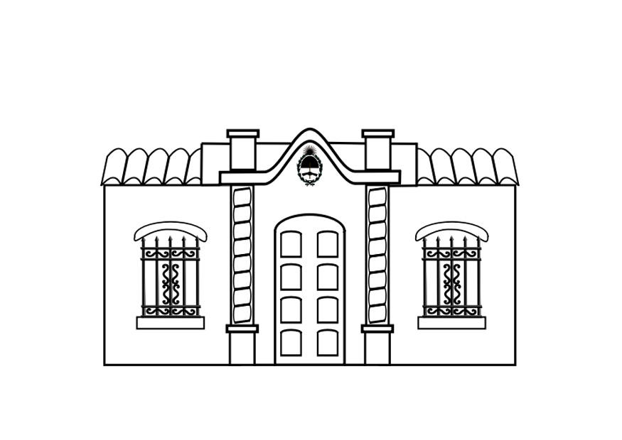 Coloriage maison
