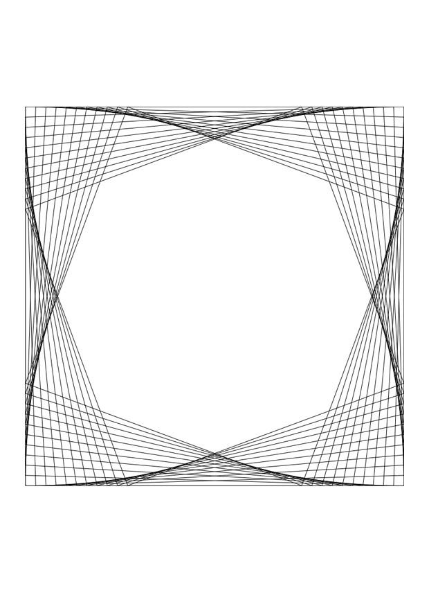 Coloriage mandala - fleur