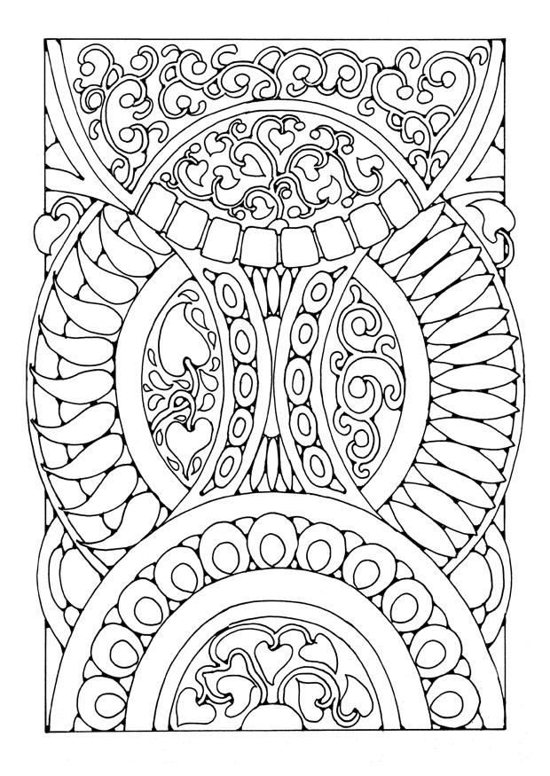 Coloriage mandala3a