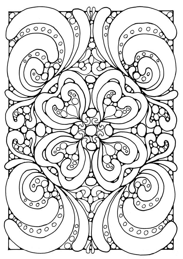 Coloriage mandala4a