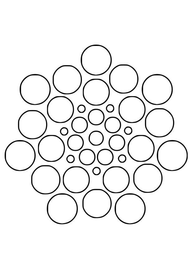 Coloriage mandala5