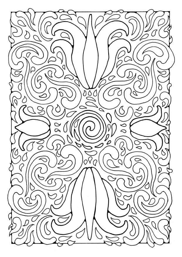 Coloriage mandalas a01