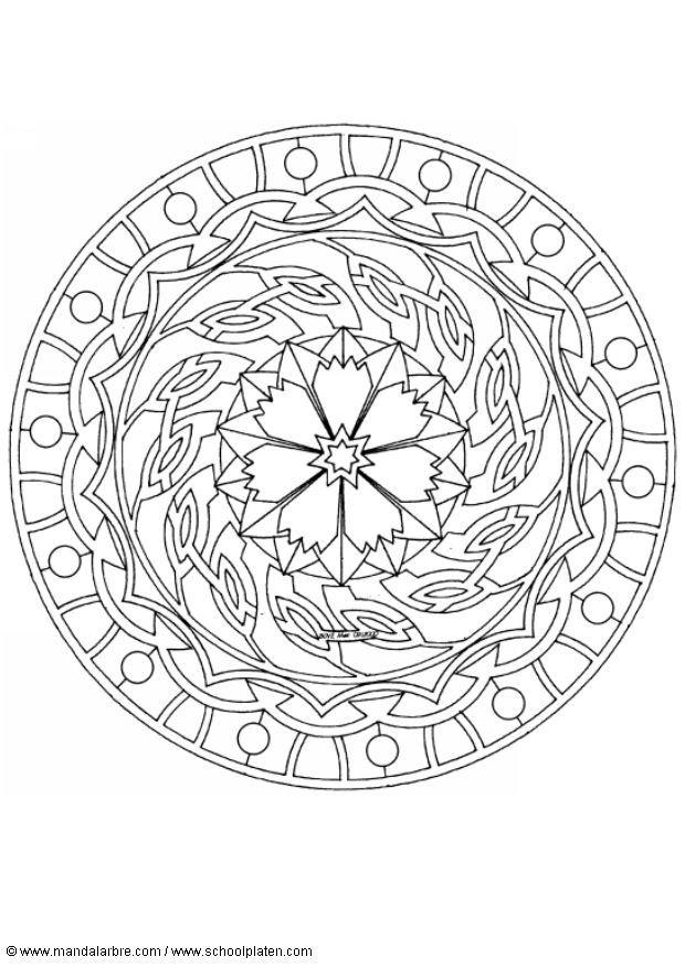Coloriage mandalaz2