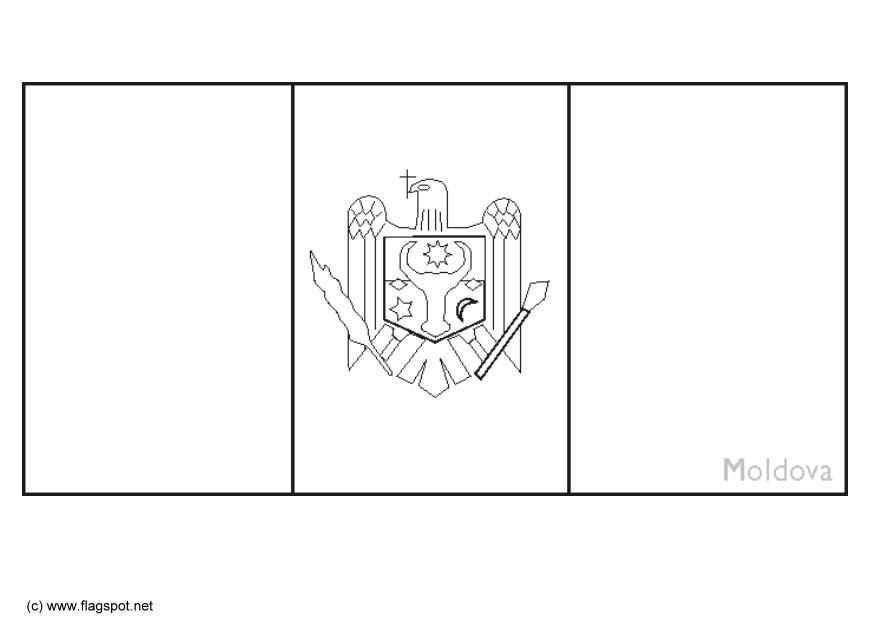 Coloriage moldavie
