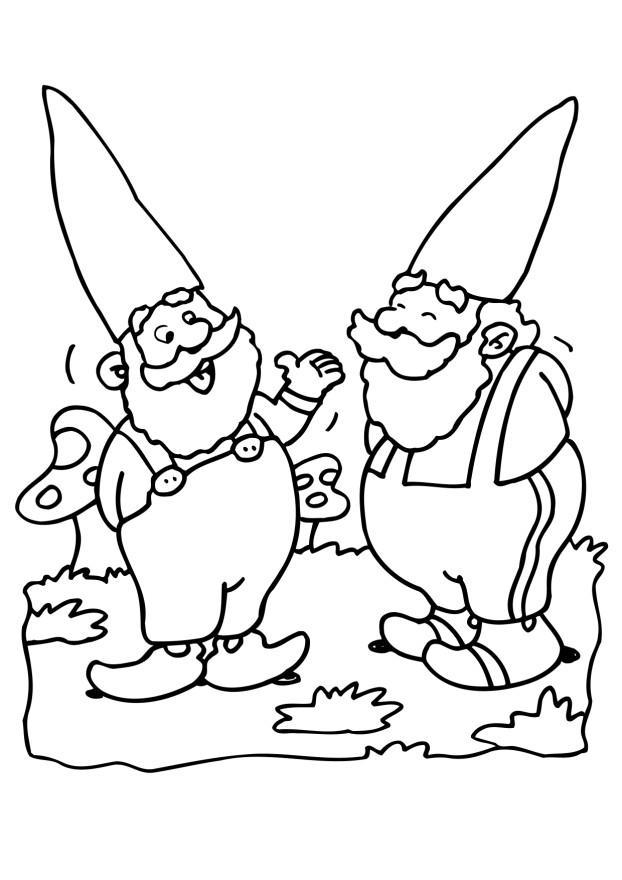 Coloriage nains
