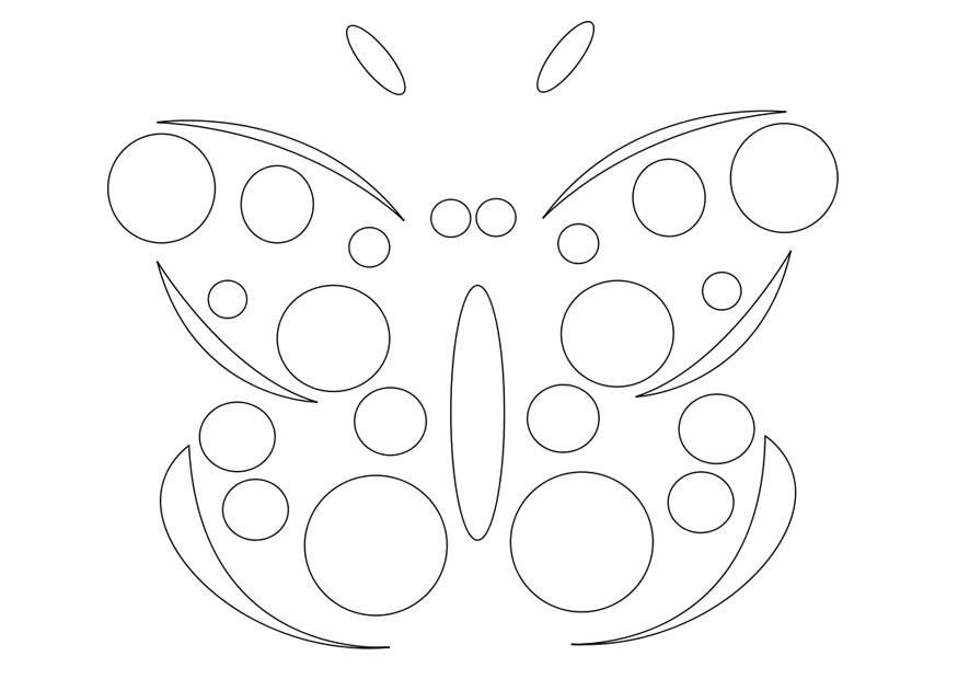 Coloriage papillon