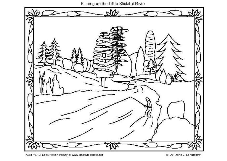 Coloriage pAªcher en amA©rique