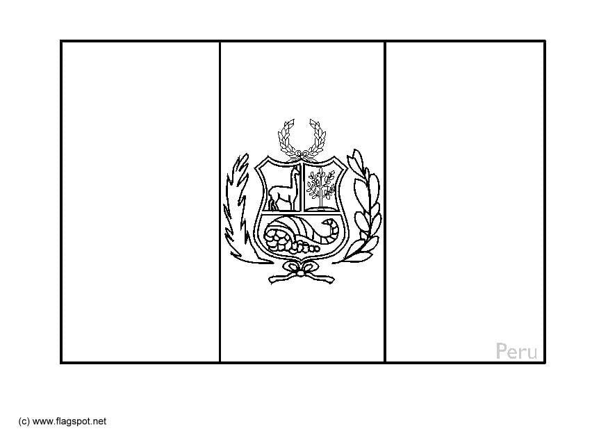 Coloriage perou