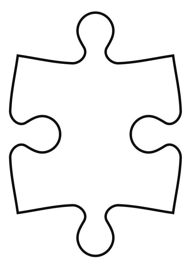Coloriage piA¨ce de puzzle