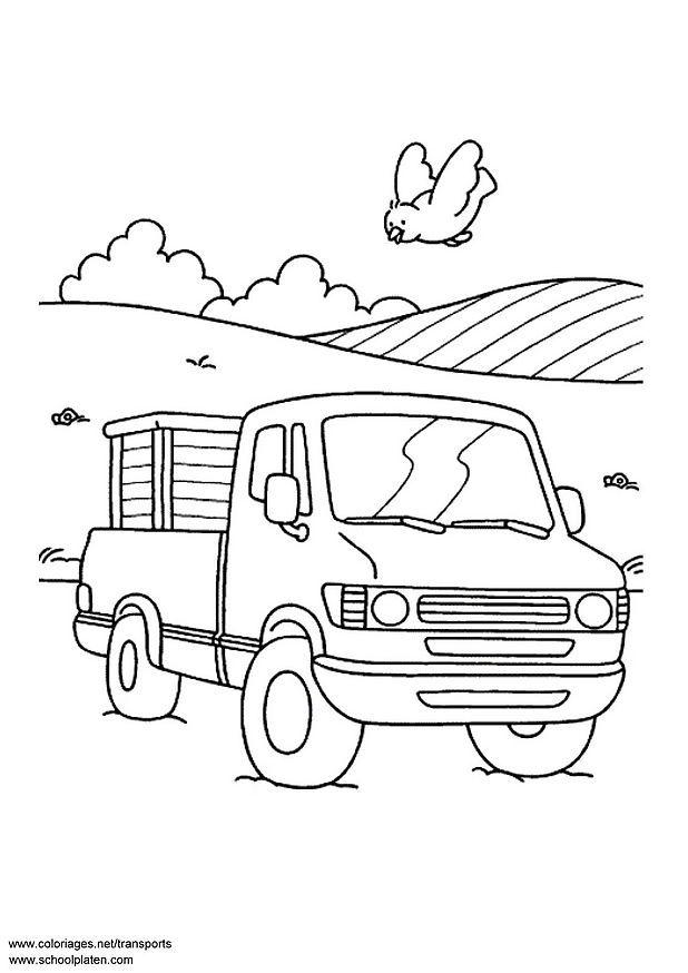 Coloriage pick-up