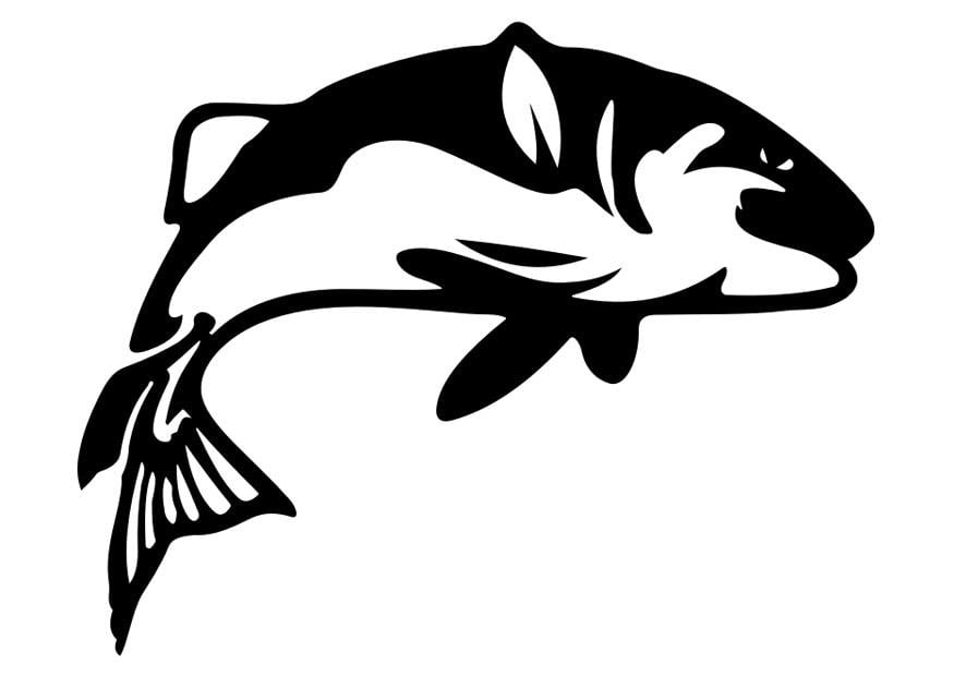 Coloriage poisson