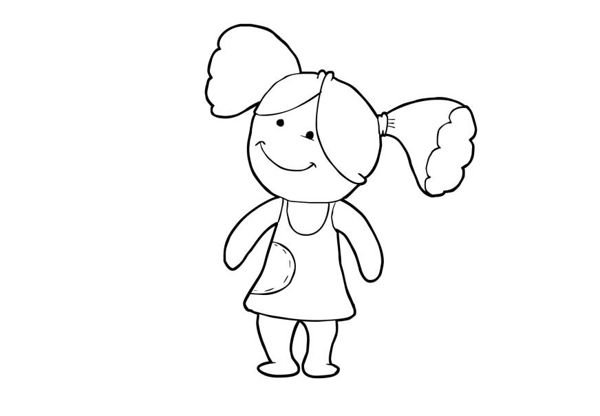 Coloriage poupA©e