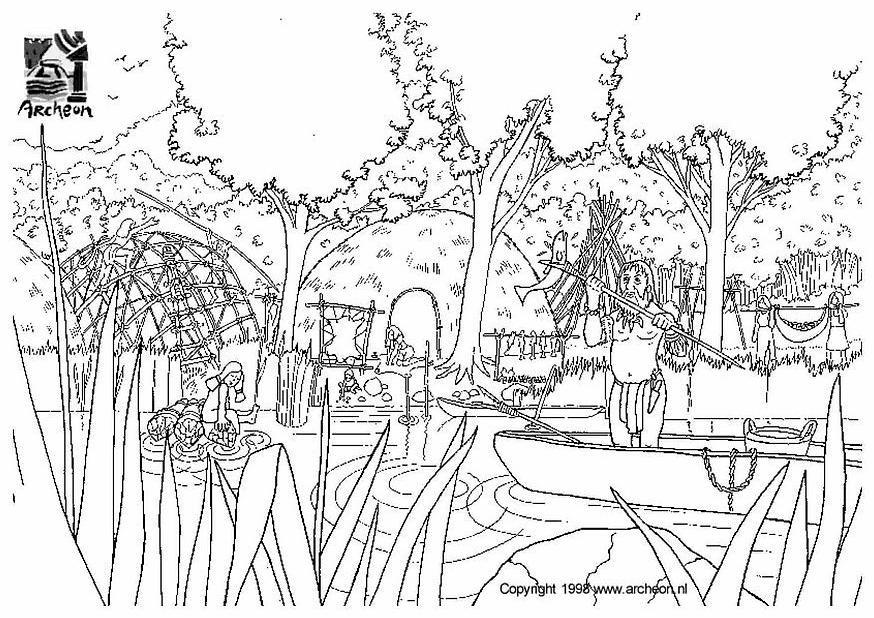 Coloriage prA©histoire
