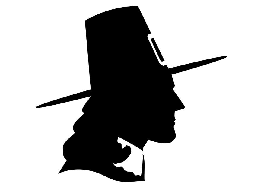 Coloriage puritain