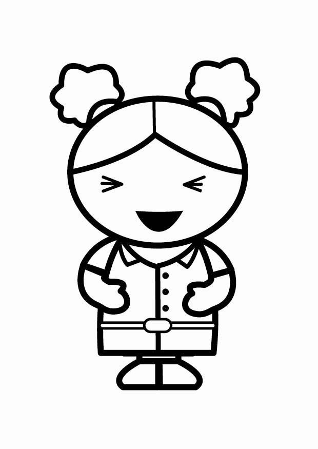Coloriage rire