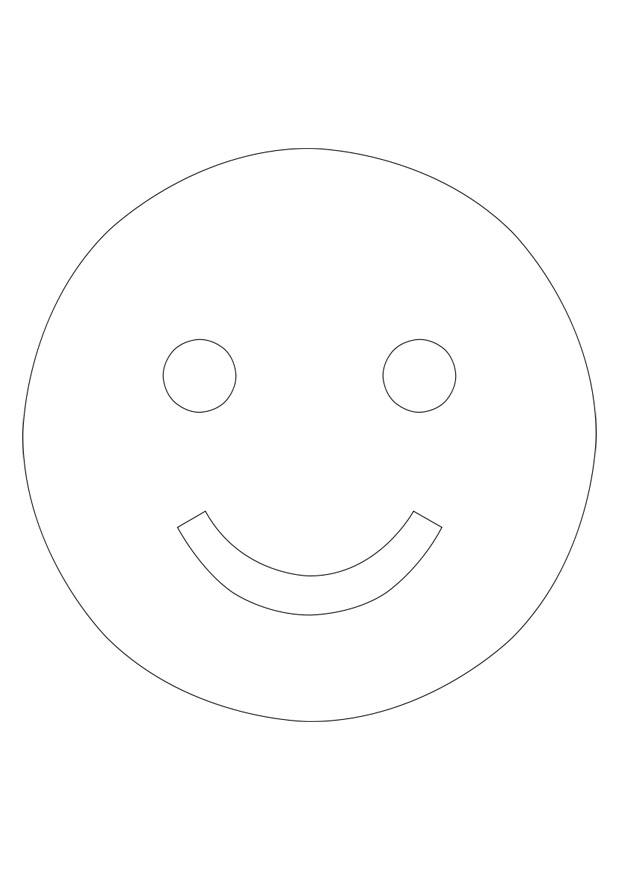 Coloriage sourire