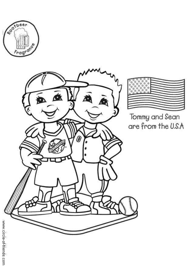 Coloriage tommy et sean