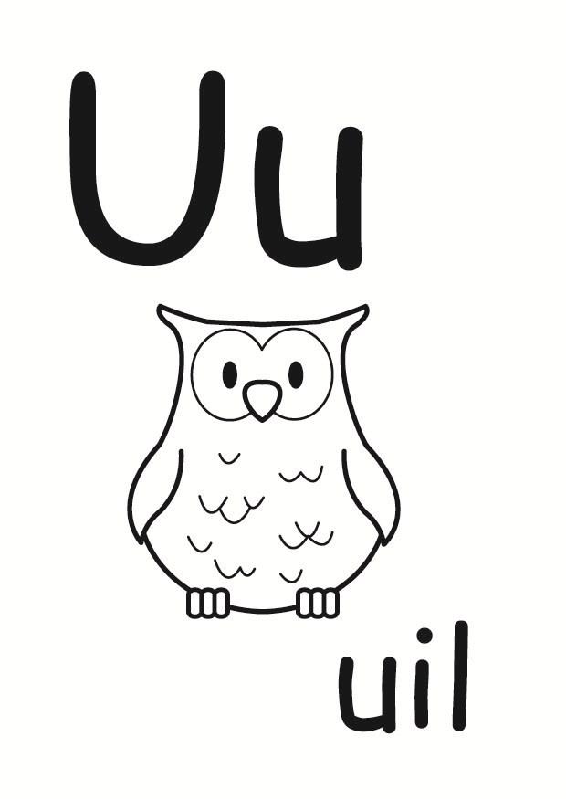 Coloriage u