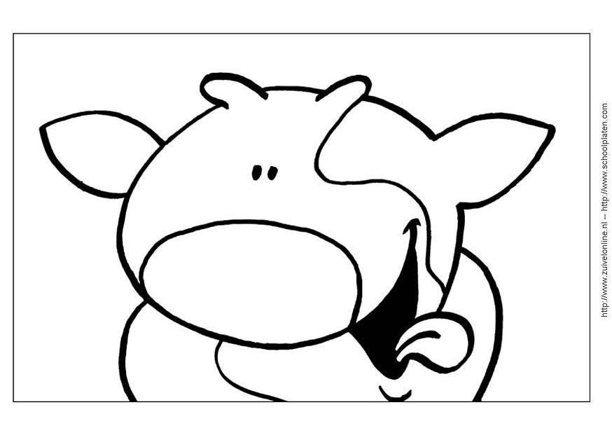 Coloriage vache