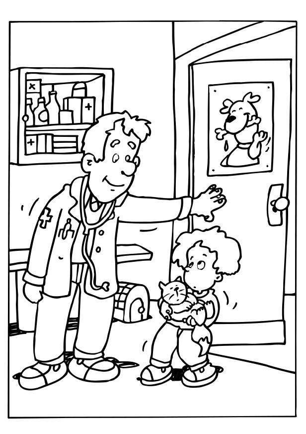 Coloriage vA©tA©rinaire