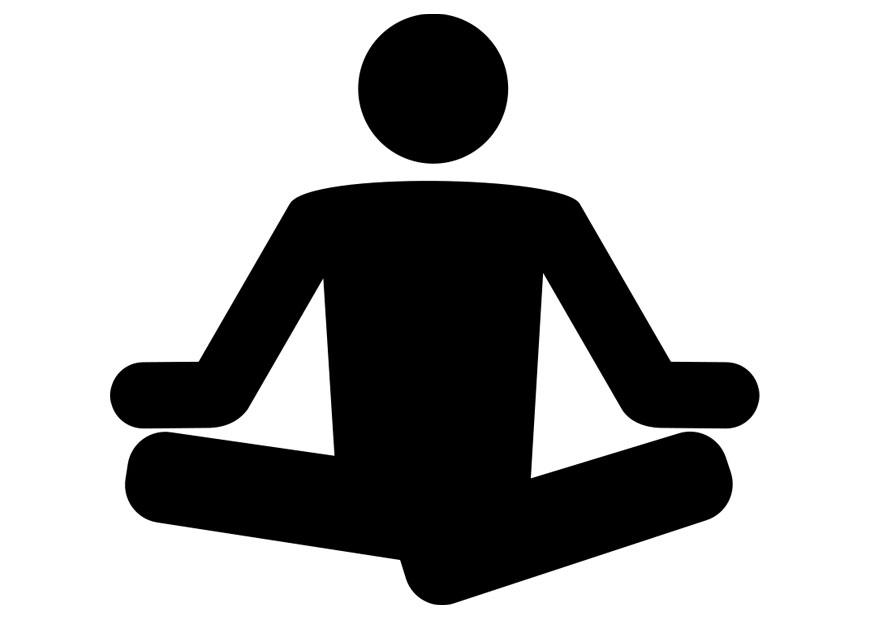 Coloriage yoga