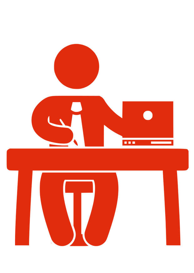commis de bureau Image commis de bureau