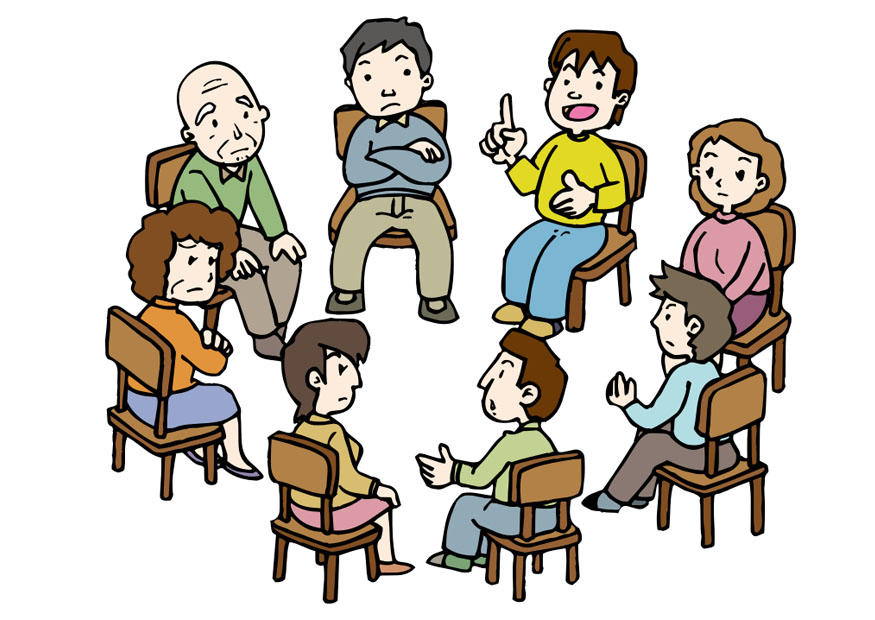 conversation de groupe Image conversation de groupe