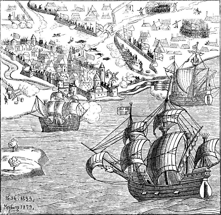 copenhague 1536 Coloriage copenhague 1536