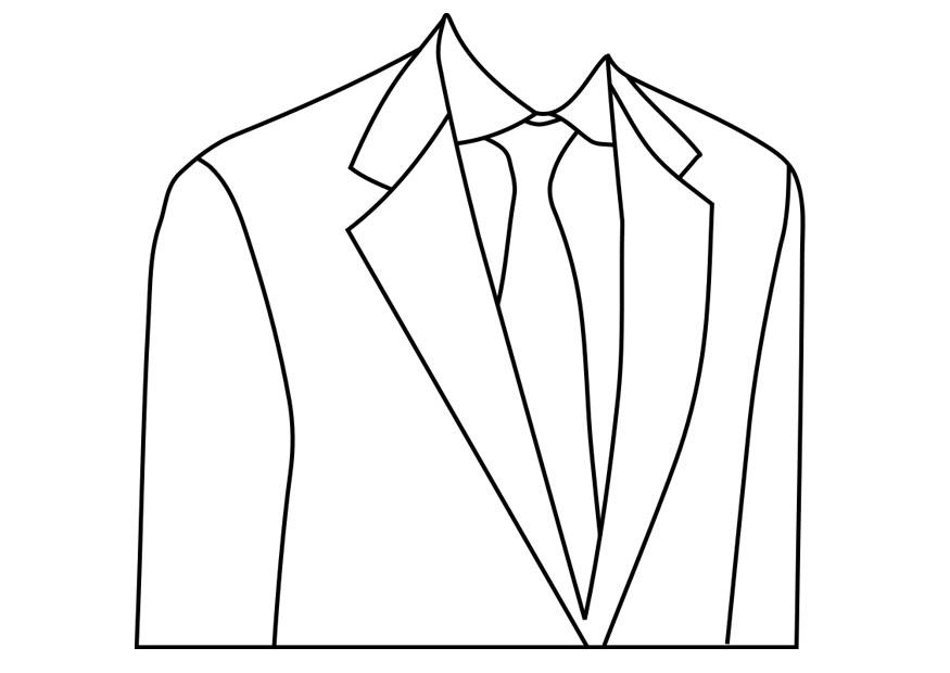 costume sur mesure Coloriage costume sur mesure