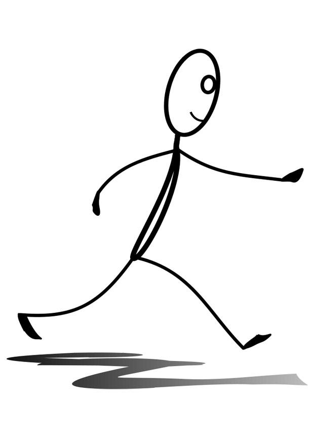 courir Coloriage courir