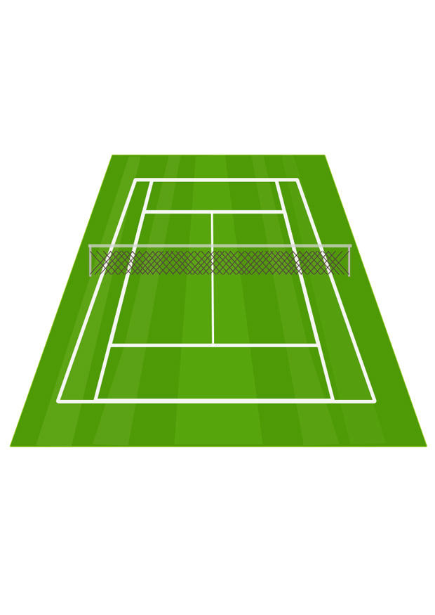 court de tennis Image court de tennis