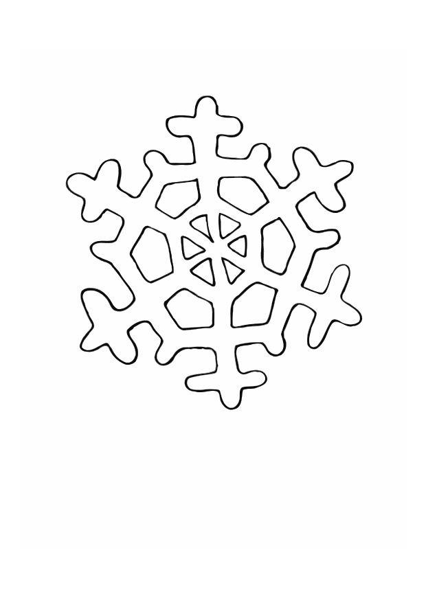 cristaux de glace Coloriage cristaux de glace