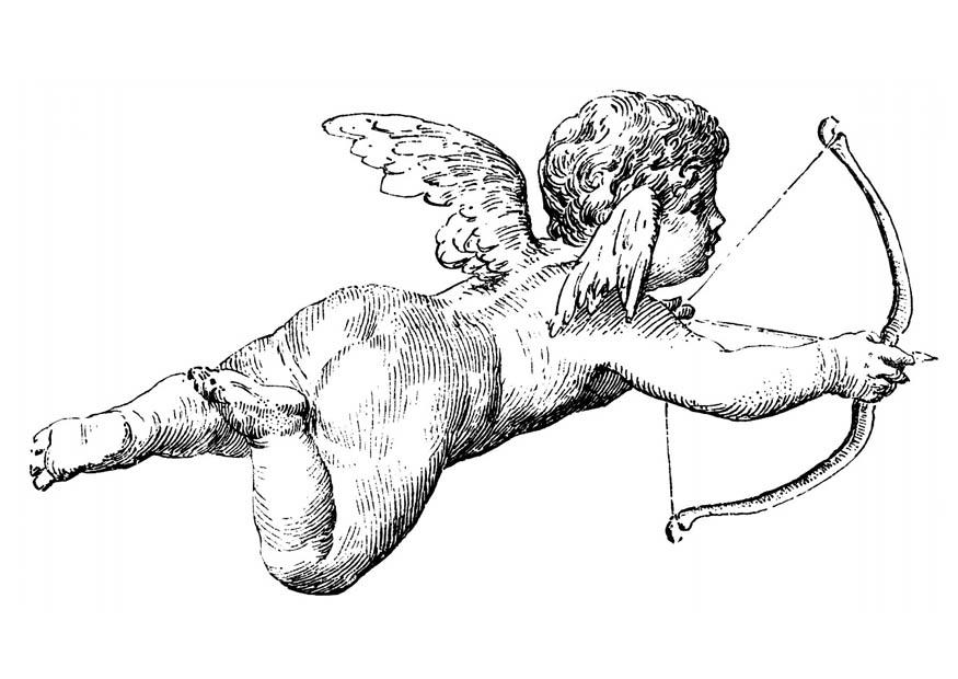 cupido Coloriage cupido