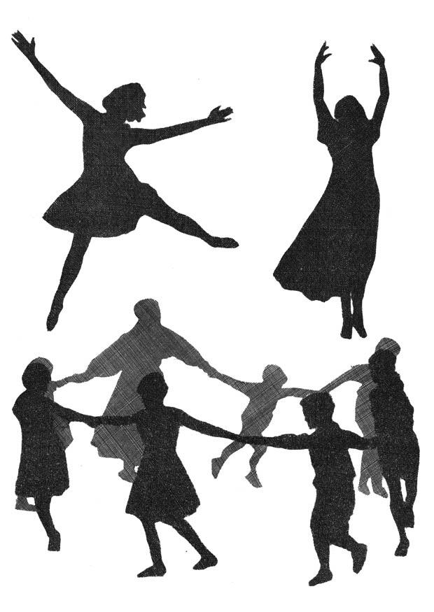 danse Coloriage danse