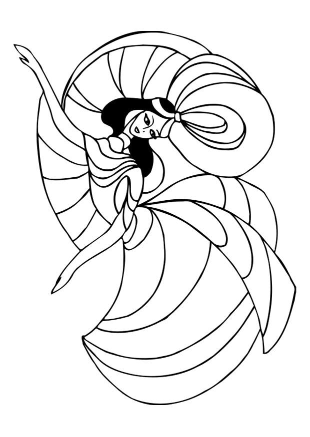 danser Coloriage danser