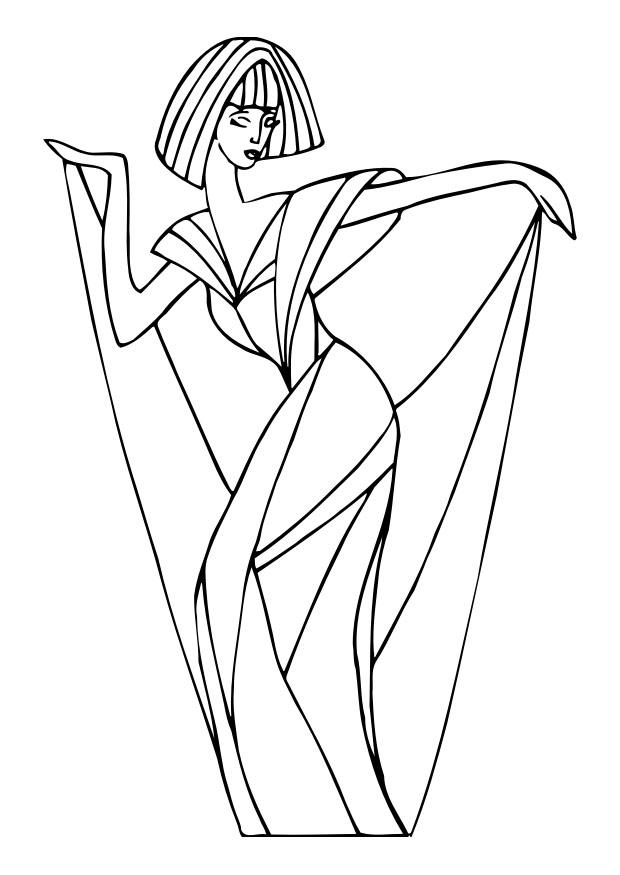 danser Coloriage danser