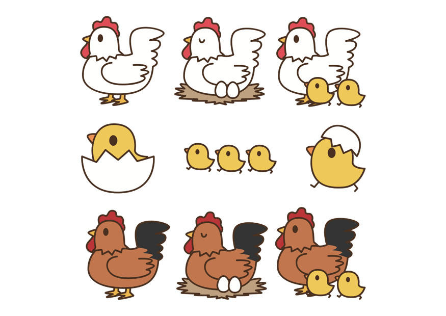 de lA“uf A la poule Image de lA“uf A la poule
