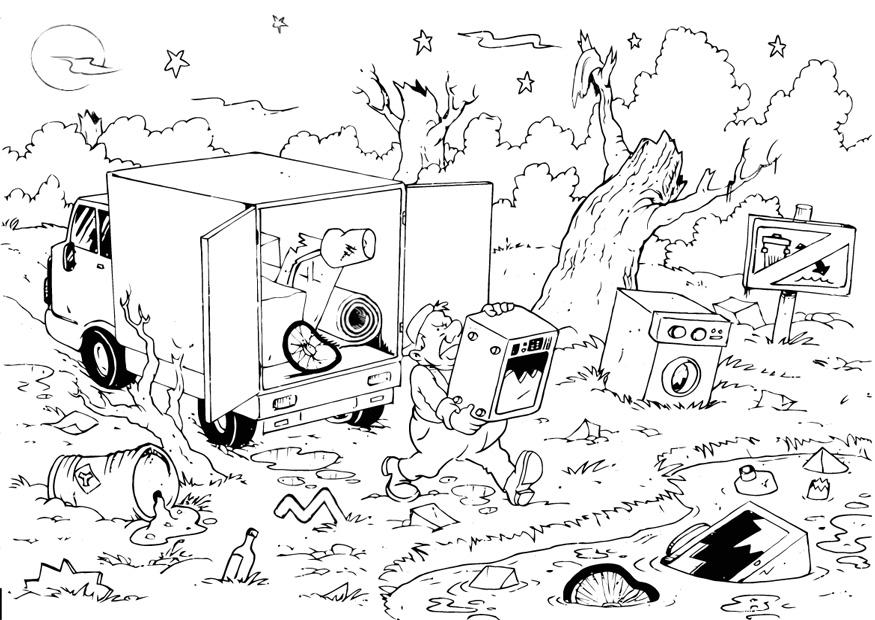 dA©charge sauvage Coloriage dA©charge sauvage
