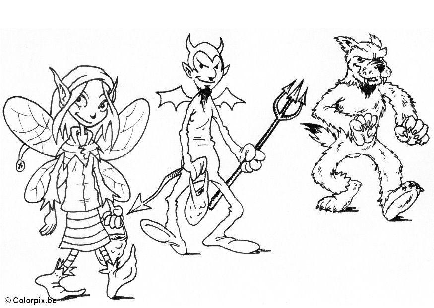 Coloriage dA©guisements