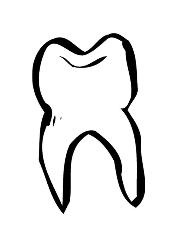 dent Coloriage dent