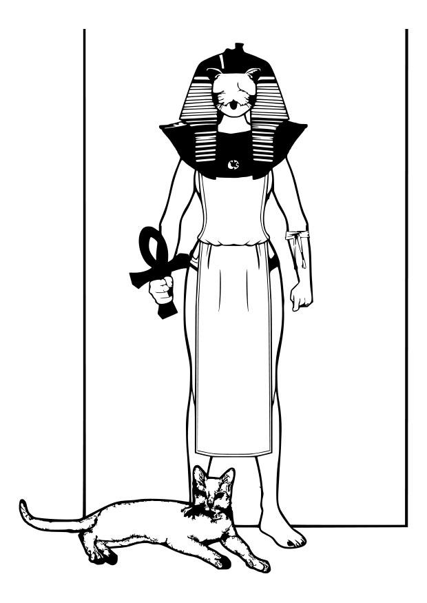 dieu A©gyptien Coloriage dieu A©gyptien