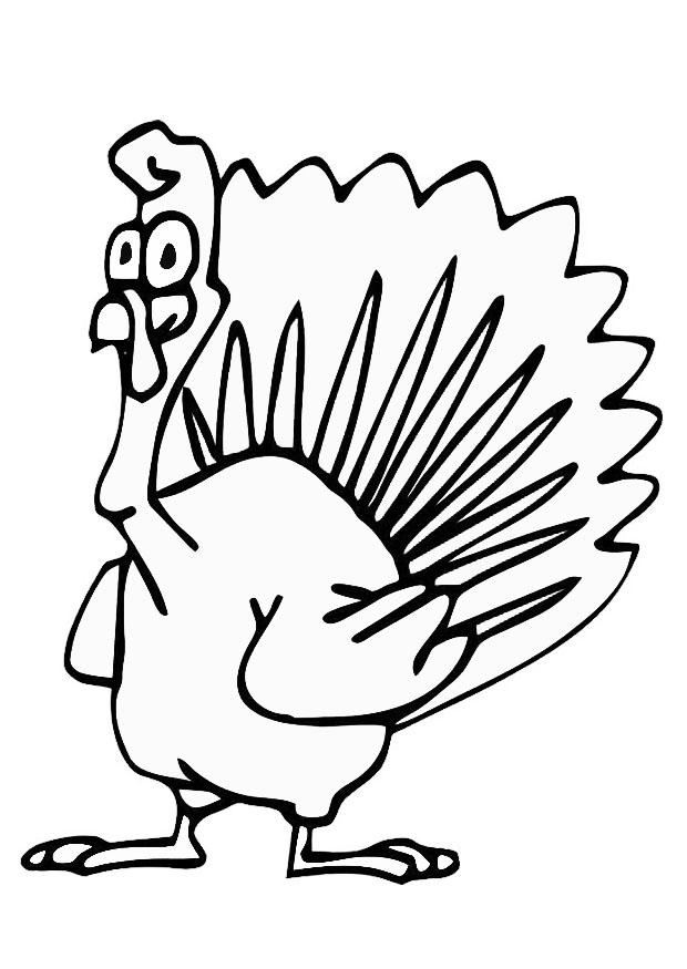 dinde Coloriage dinde