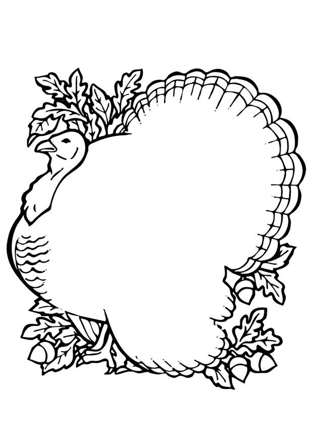 dinde Coloriage dinde