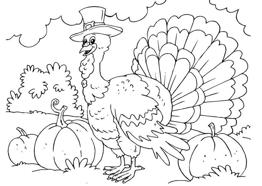 dinde Coloriage dinde