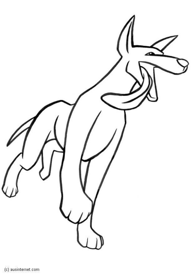 dingo Coloriage dingo