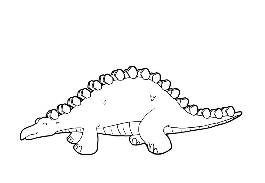 dinosaure Coloriage dinosaure
