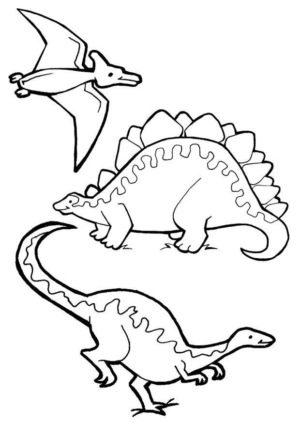 dinosaures Coloriage dinosaures